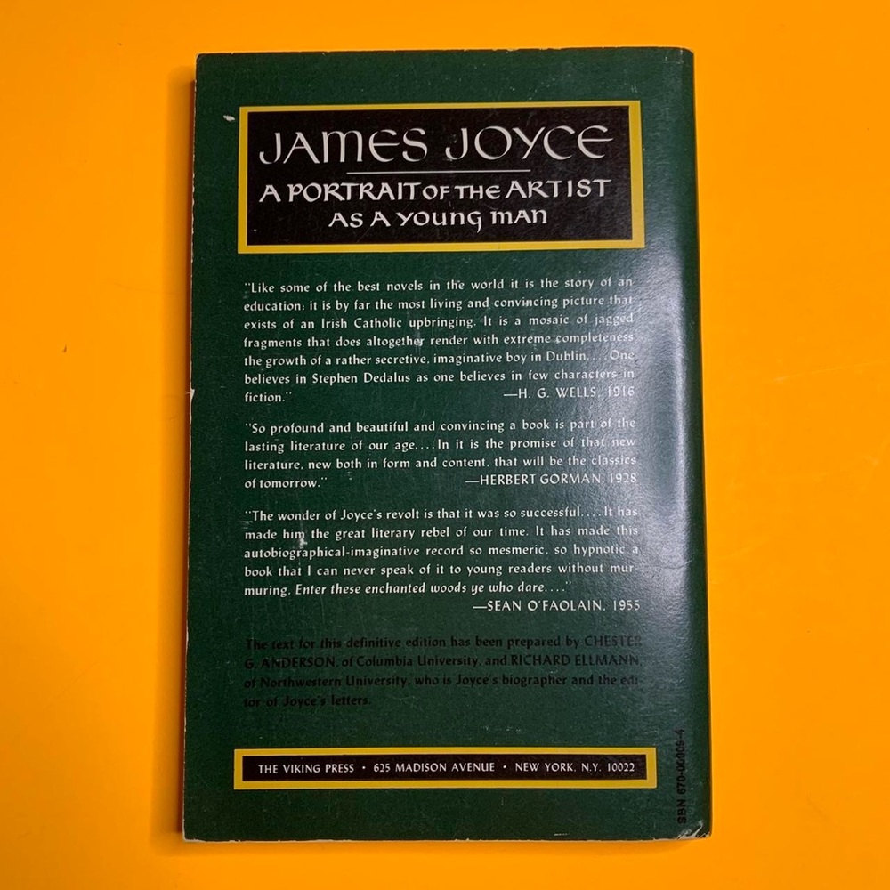 James Joyce “A Portrait Of The Artist As A Young Man” - Picture 6 of 6